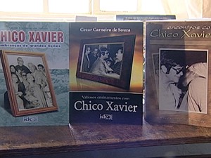Chico Xavier psicografou mais de 400 livros (Foto: Reproduo/TV Integrao)
