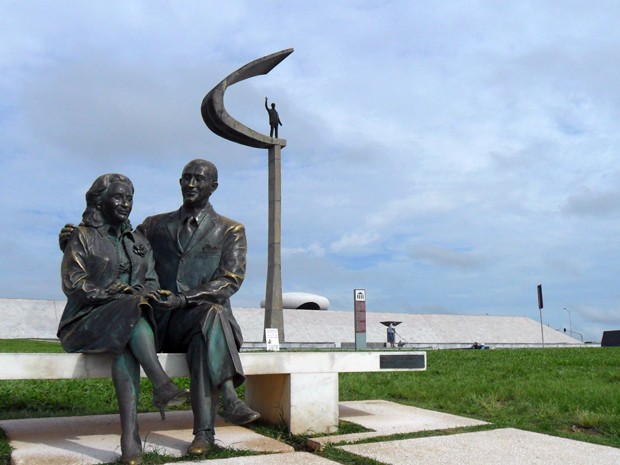 Memorial JK, que reconta a história do presidente responsável pela construção de Brasília (Foto: Raquel Morais/G1)