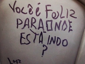 Filosofo De Onibus Deixa Mensagens Em Coletivos E Ganha Fas Na Internet Santos E Regiao G1