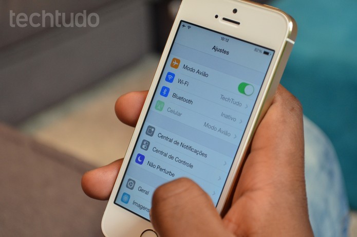 Como desativar o bloqueio automático da tela do iOS (Foto: Luciana Maline/TechTudo)