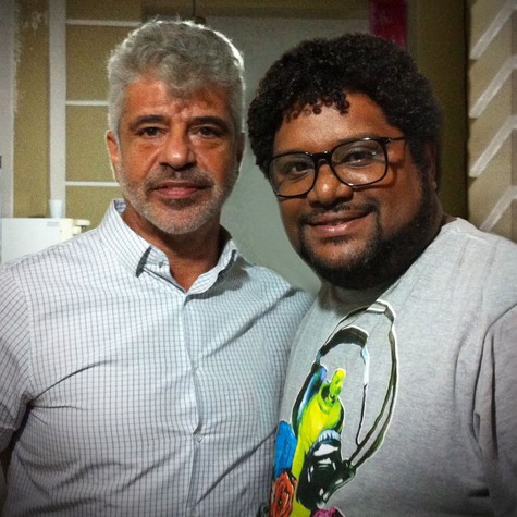 Lulu Santos e Marquinhos O Sócio: parceria além do 'The voice Brasil' (Foto: Divulgação)