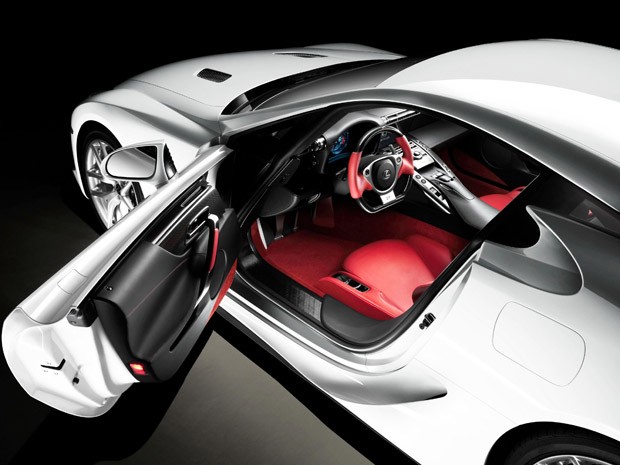 lexus lfa (Foto: Divulgação) lexus lfa (Foto: Divulgação)