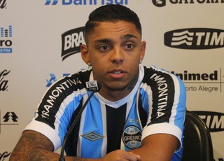 <b>Wallace Oliveira</b> Grêmio (Foto: Eduardo Moura/GloboEsporte.com) - img_2779