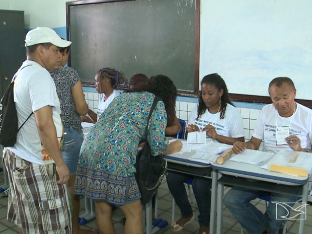 Eleição para escolha de novos conselheiros tutelares aconteceu em São Luís (Foto: Reprodução/TV Mirante)