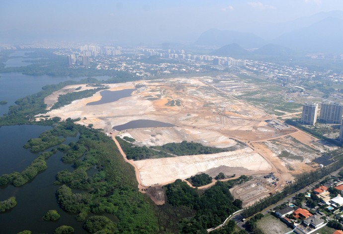 Campo de golfe Barra da Tijuca (Foto: André Durão)