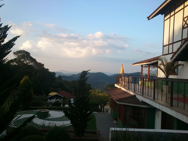 Hotel na Serra da Mantiqueira, divisa entre Minas Gerais e SP (Foto: Divulgação)