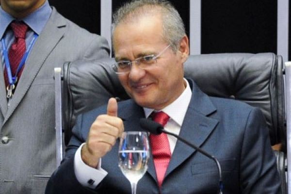 Renan Calheiros, presidente do Senado (Foto: Agência O Globo)