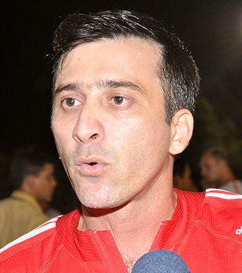 Fabio Luiz técnico Baré (Foto: Ribamar Rocha)
