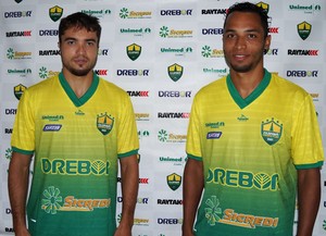 Marco Aurélio e Assis reforços do Cuiabá (Foto: Assessoria/Cuiabá Esporte Clube)