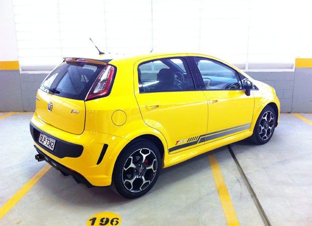 Fiat batiza essa cor de Amarelo Interlagos (Foto: Rodrigo Mora / G1)