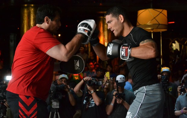 MMA - UFC 162 - Treino Aberto Chris Weidman (Foto: Adriano Albuquerque)