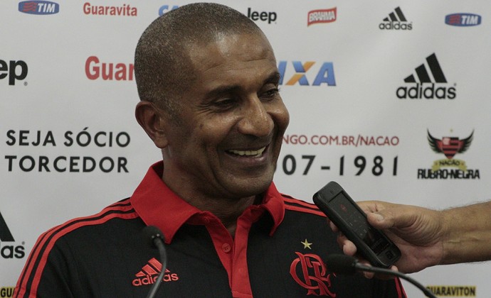Cristóvão Borges, apresentação, Ninho do Urubu, Flamengo (Foto: Gilvan de Souza/ Fla Imagem)
