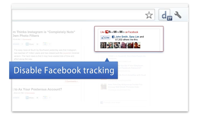 Facebook Disconnect impede que o Facebook rastreie sua navegação na web (Foto: Reprodução/Paulo Alves)