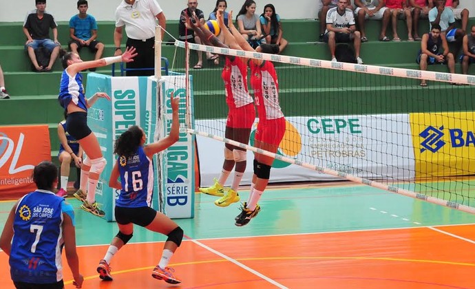 São José x Bauru Superliga B Feminina Vôlei (Foto: Charles de Moura/ PMSJC)