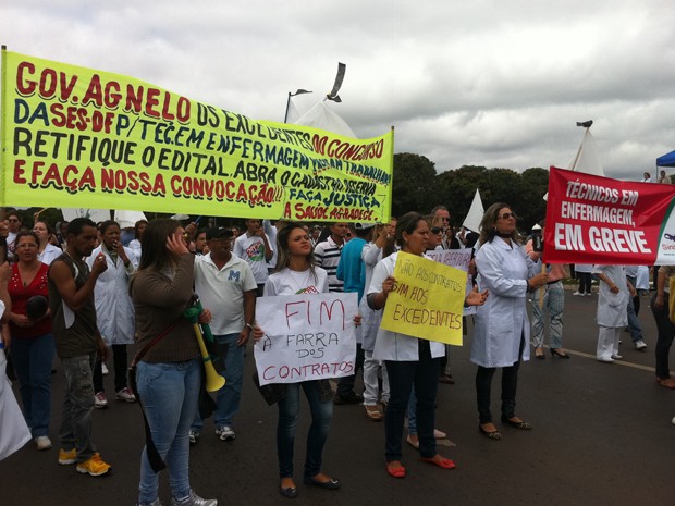 G Ap S Duas Horas Manifestantes Liberam Pistas Do Eixo Monumental