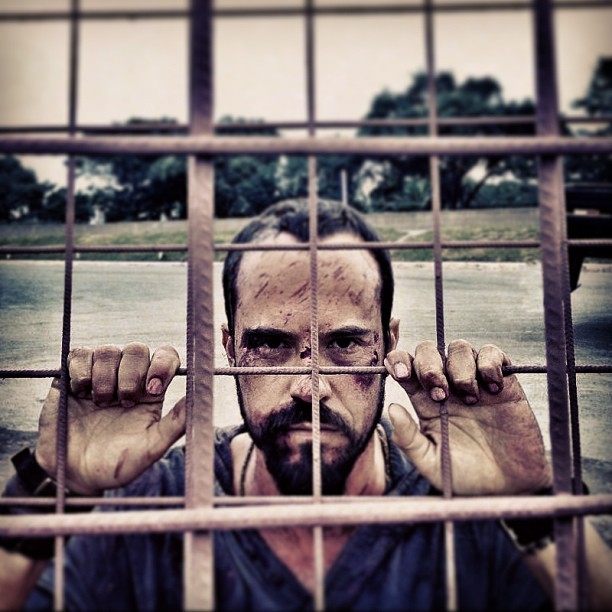 Paulo Vilhena como o vilã Baroni (Foto: reprodução/Instagram)