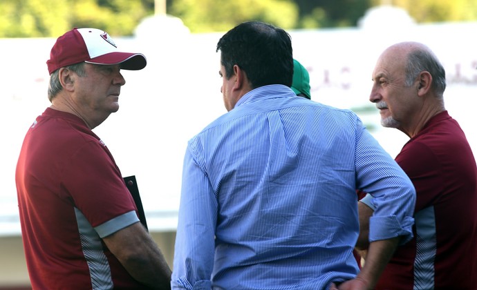 Levir Culpi, Jorge Macedo, Fluminense (Foto: Nelson Perez/Fluminense FC) Levir Culpi, Jorge Macedo, Fluminense (Foto: Nelson Perez/Fluminense FC)