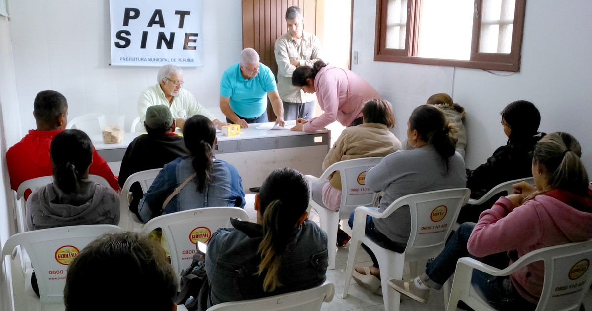 Frente de Trabalho do PEAD preenche 18 vagas em Peruíbe, SP - Globo.com