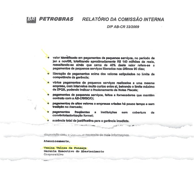 Em dezembro de 2008, a então gerente executiva do Abastecimento, Venina Fonseca, comunicou suspeita de desvio de dinheiro à presidência da Petrobras (Foto: época )