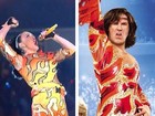 Looks de Katy Perry no Super Bowl viram piada na internet