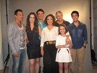 No Rio, elenco de 'Amor à vida' se reúne para lançamento da novela