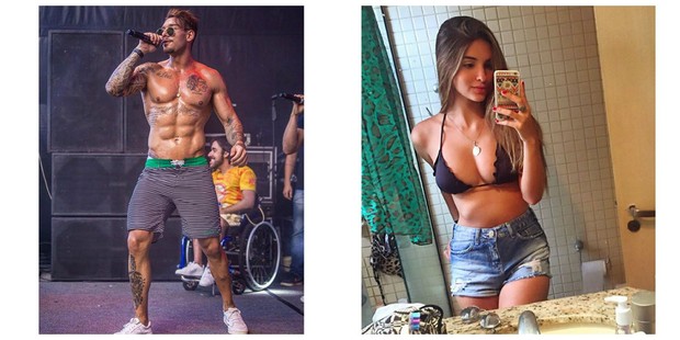 Lucas Lucco e Mariana Queiroz: se conhecendo (Foto: Reprodução/Instagram)