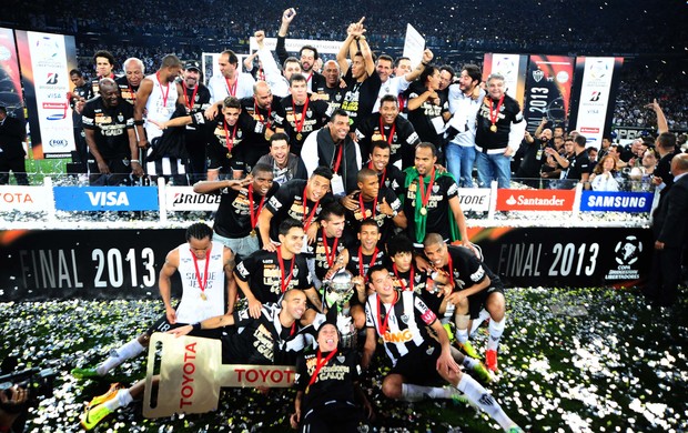jogadores Atlético-MG Taça Libertadores (Foto: Marcos Ribolli / Globoesporte.com)