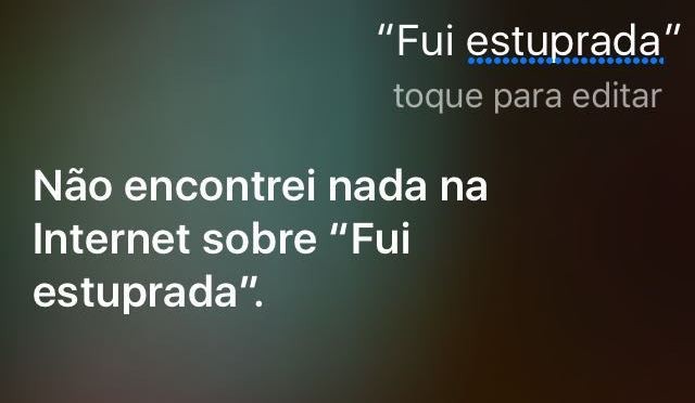 Siri ainda não reconhece a frase no Brasil (Foto: Reprodução)