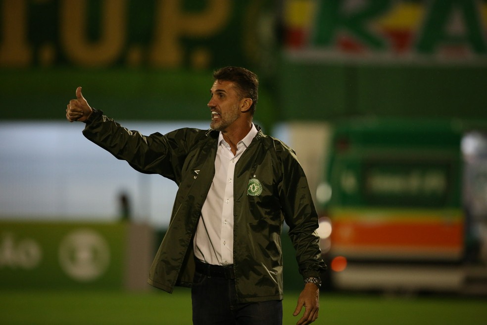 Vagner Mancini saiu satisfeito com desempenho da Chapecoense (Foto: Sirli Freitas/Chapecoense)