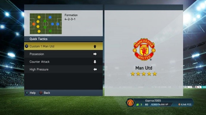 Aprenda a customizar suas táticas em Fifa 14 (Foto: Reprodução / Murilo Molina) Aprenda a customizar suas táticas em Fifa 14 (Foto: Reprodução / Murilo Molina)