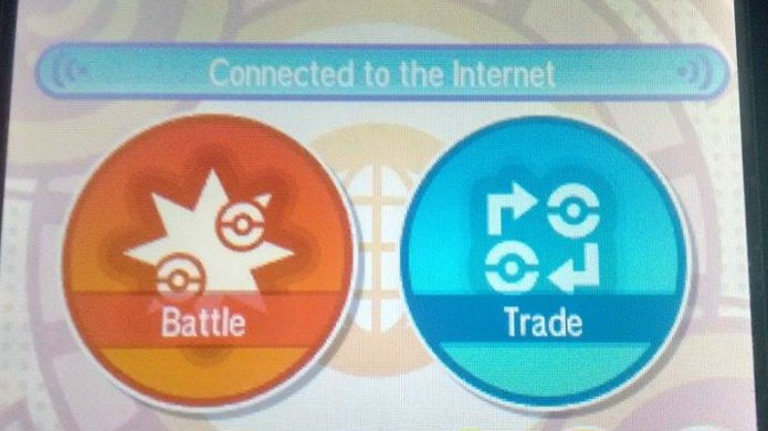 Pokémon Sun e Moon: clique no grande botão Trade (Foto: Reprodução/Thomas Schulze)