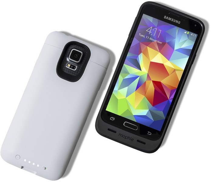 Juice Pack é uma potente capa carregadora para Galaxy S5 (Foto: Divulgação/Mophie)