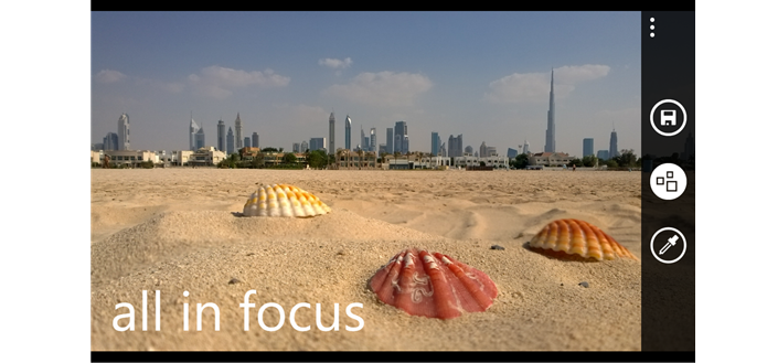 Nokia Refocus é voltado para mudar foco das fotos (Foto: Divulgação Nokia)