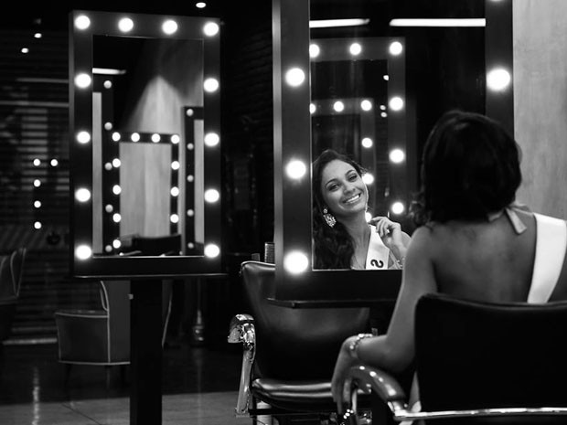 Eshter é Miss Simpatia do Estado de São Paulo e Miss Santos (Foto: Carol Gherardi)