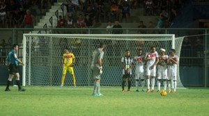 Brasileirão Série D, goleiro artilheiro do Santos-AP se inspira em Rogerio Ceni (Foto: Antônio Assis/FAF-AM)