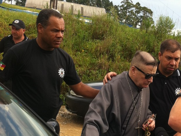 Ex-padre foi preso nesta terça-feira (9) em Caçapava do Sul (Foto: Reprodução/RBS TV)