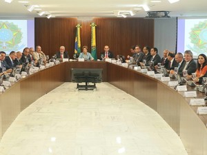 Lançamento do Plano Nacional de Enfrentamento à Microcefalia, em Brasília (DF) (Foto: Secom) Lançamento do Plano Nacional de Enfrentamento à Microcefalia, em Brasília (DF) (Foto: Secom)