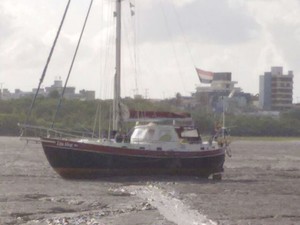 Holandês foi morto com tiro no peito dentro de embarcação na Baía de São Marcos (Foto: Reprodução/CPTur)
