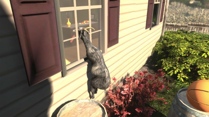 Em Goat Simulator, os bugs são propositais (Foto: Divulgação)