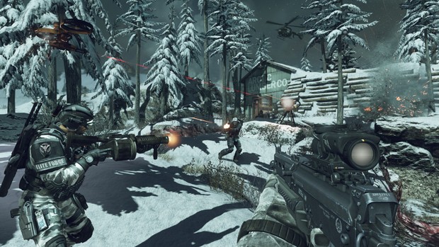 Cena do modo multiplayer de 'Call of Duty: Ghosts' (Foto: Divulgação/Activision)