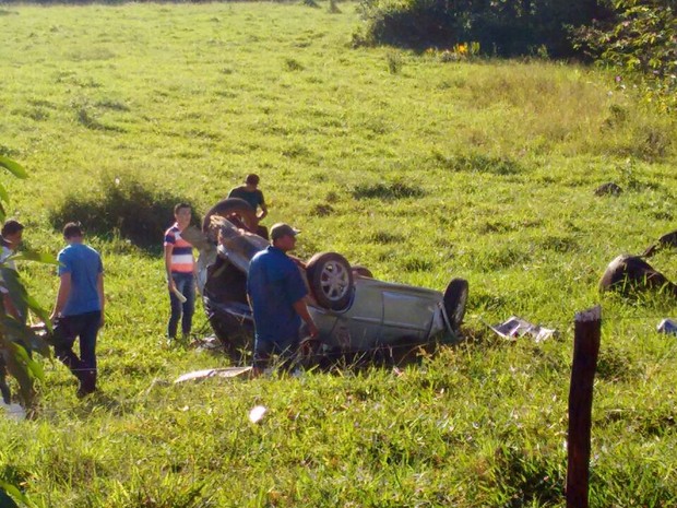 Acidente em rodovia de Rondônia (Foto: Gabriel Rodrigues/Arquivo pessoal)