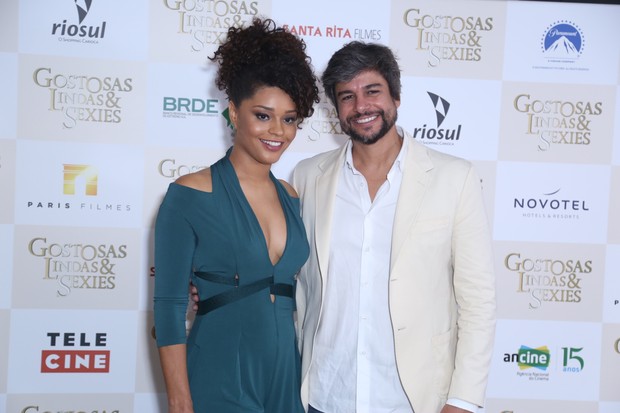 Juliana Alves e Ernani Nunes (Foto: Anderson Borde/ AgNews)