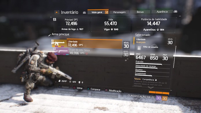 The Division: armas avançadas podem ser encontradas em baús na Zona Cega (Foto: Reprodução/Victor Teixeira)