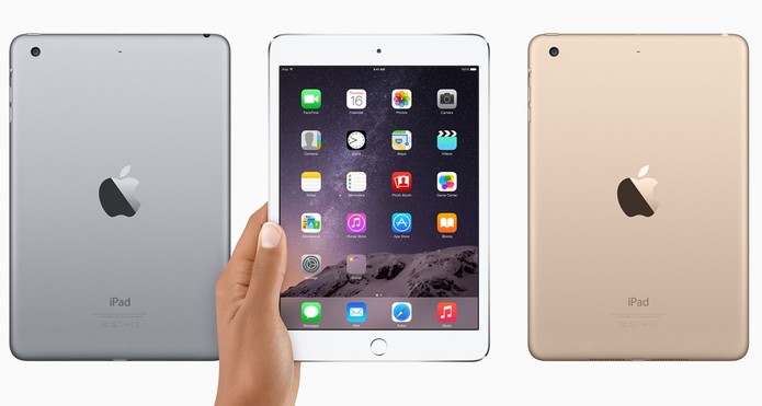 iPad mini 3 pode ganhar sucessor, iPad mini 4, em evento na próxima semana da Apple (Foto: Divulgação/Apple)