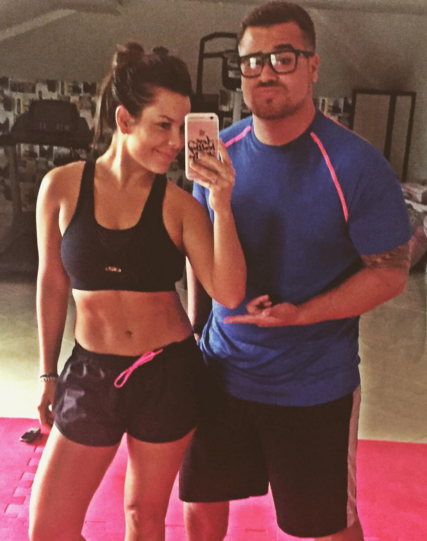 Fernanda Souza e o personal trainer Bruno d&#39;Orleans (Foto: Reprodução/Instagram)