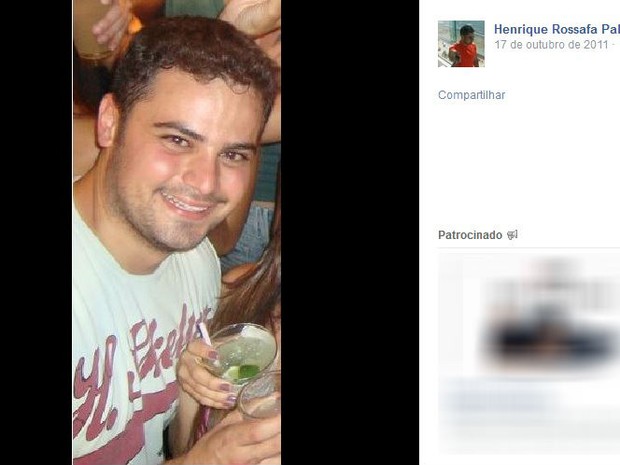 Henrique é um dos dois filhos do deputado estadual (Foto: Facebook/Reprodução)