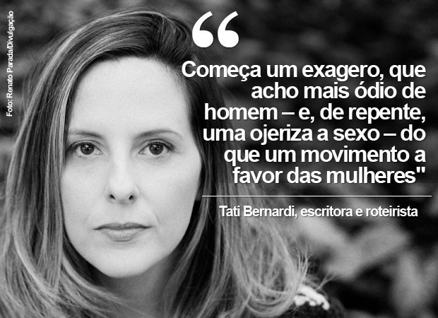 A escritora e roteirista Tati Bernardi (Foto: Renato Parada/Divulgação) A escritora e roteirista Tati Bernardi (Foto: Renato Parada/Divulgação)