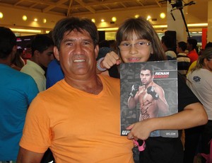 Diana Pegado e João Maria Pegado, parentes de Renan Barão (Foto: Marcelo Russio)