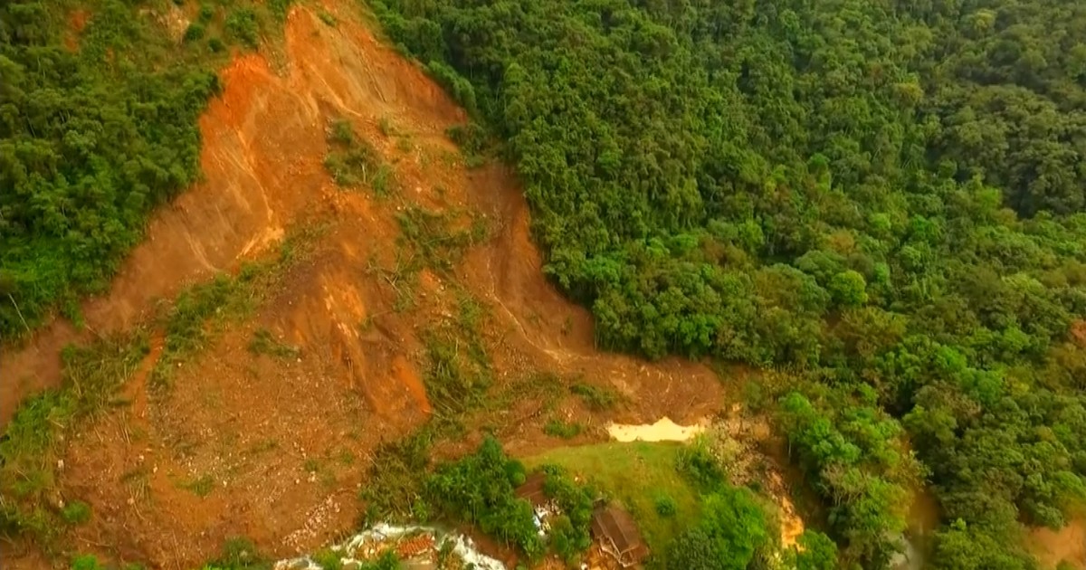 G1 Região Atingida Por Deslizamento Em Blumenau Sc Segue Em Alto Risco Notícias Em Santa 