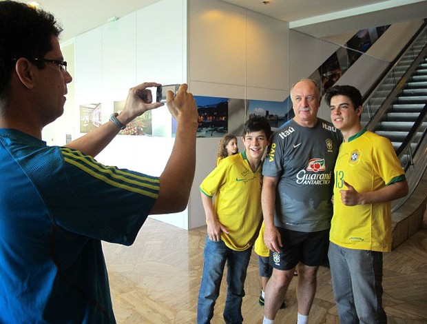 Felipão brasil hotel (Foto: Richard Souza)